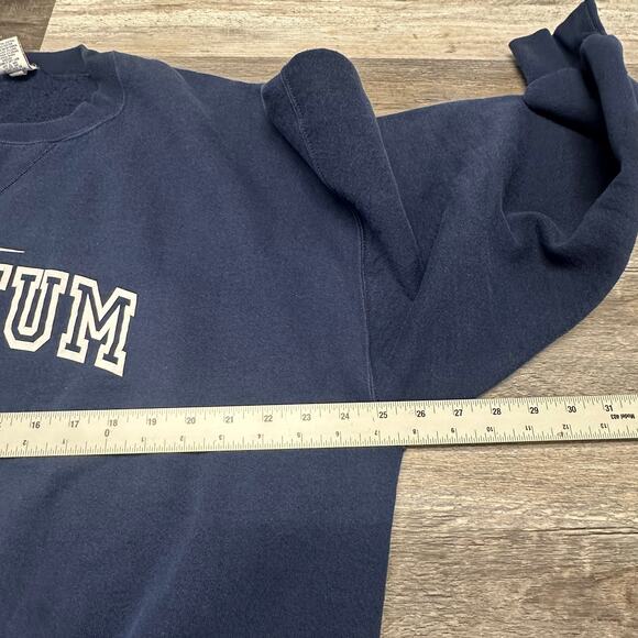 Vintage Russell Athletic Lyceum Blue Mens 2XL LPU University NCAA Sweatshirt - Picture 5 of 8